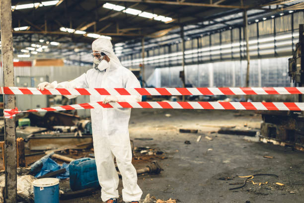 Professional Crime Scene Cleanup technician working in Grant, MN